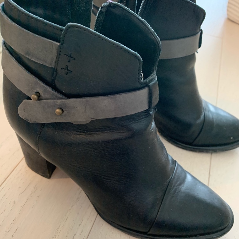 Genuine Leather Made in Italy booties waterproof size 38